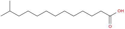 Tridecanoic acid, 12 methyl 